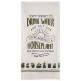 House plant Cheeky Flour Sack Tea Towels