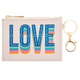 Love zip ID holder