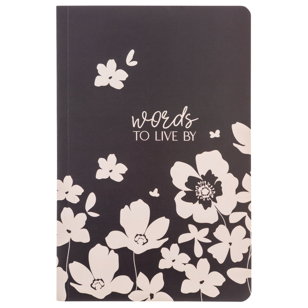 Notebooks Black Floral