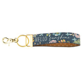 Hello sunshine loop keychains