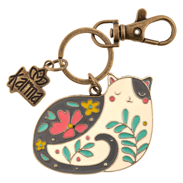 Cat Enamel Key Chains