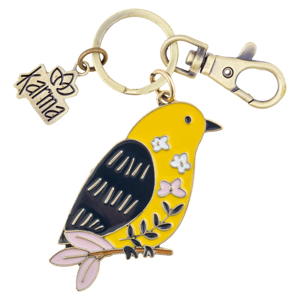 Bird Enamel Key Chains