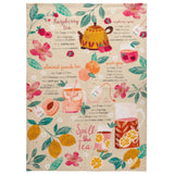 Sweet tea tasty tips tea towels unfolded view