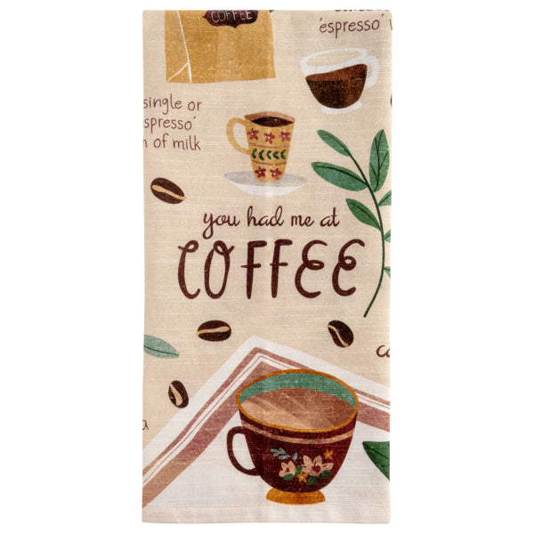 Coffee tasty tips tea towels