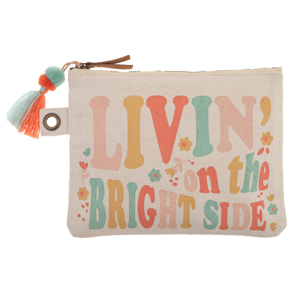 Bright side cotton canvas carry all