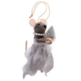 Ballet Mice Felt Ornament Set