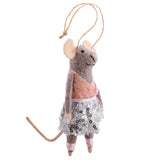 Ballet Mice Felt Ornament Set