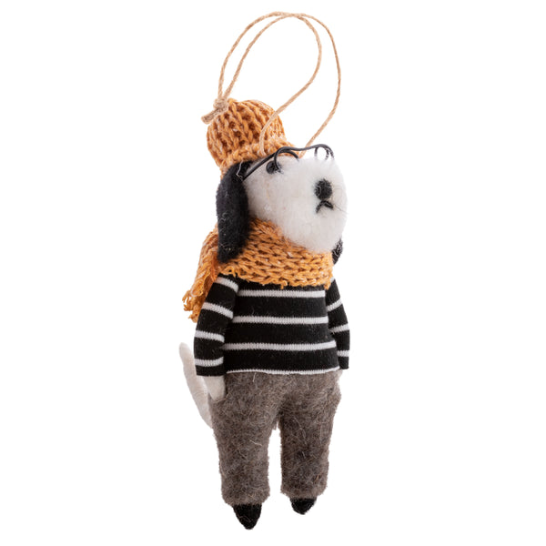 Woodland Hipsters Felt Ornament Set