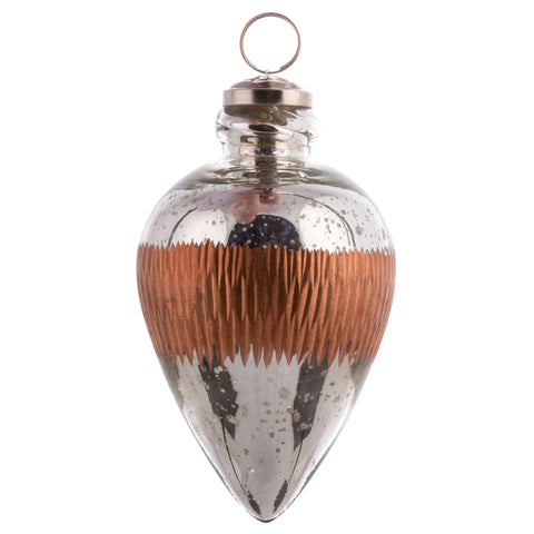 Etched Glass Ornament