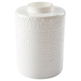 White Statement Vase