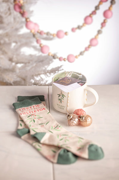 Holiday Mug & Sock Gift Box Set