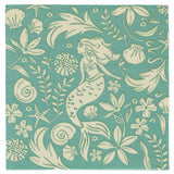 Mermaid cocktail paper napkins
