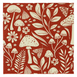 Mushroom cocktail paper napkins