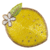 Lemon Beaded Coasters