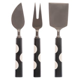 Polka dot resin cheese tools