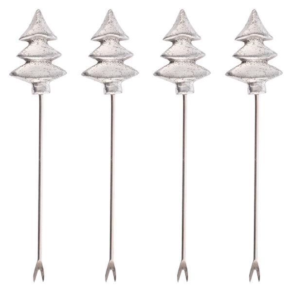 Tree Holiday Cocktail Picks