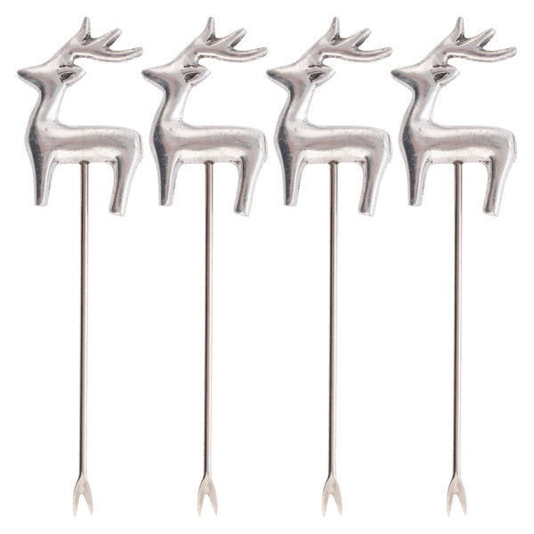 Deer Holiday Cocktail Picks