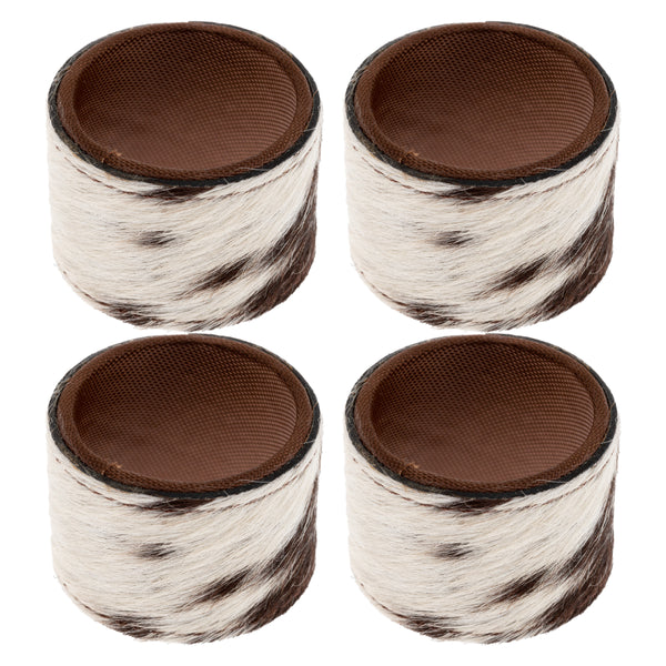 Cowhide Napkin Rings