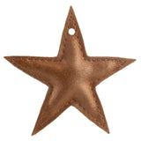 Leather Star Ornament
