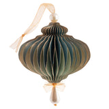 Drop Verdigris Paper Ornament