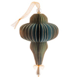 Finial Verdigris Paper Ornament