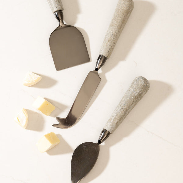 Stone Sonoma Cheese Tools with cheese