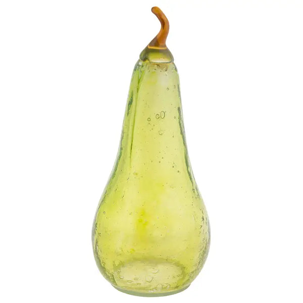 Large Glass Pear