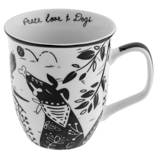 Dog boho mug