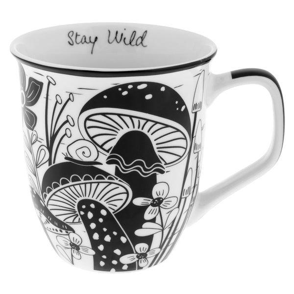 Mushroom boho mug