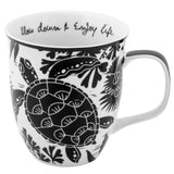 Turtle boho mug