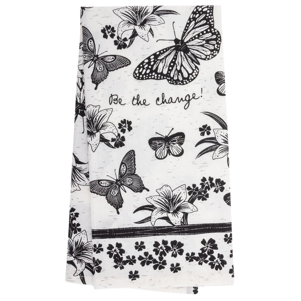 Butterfly boho tea towels