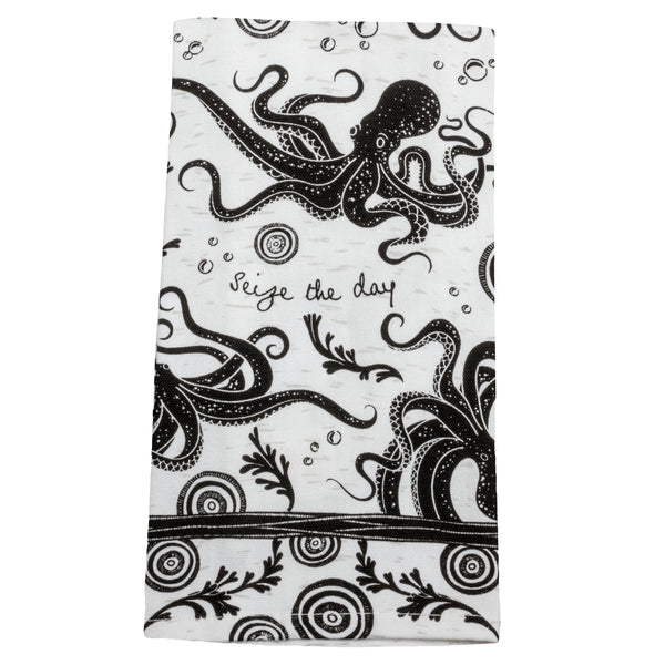 Octopus boho tea towels
