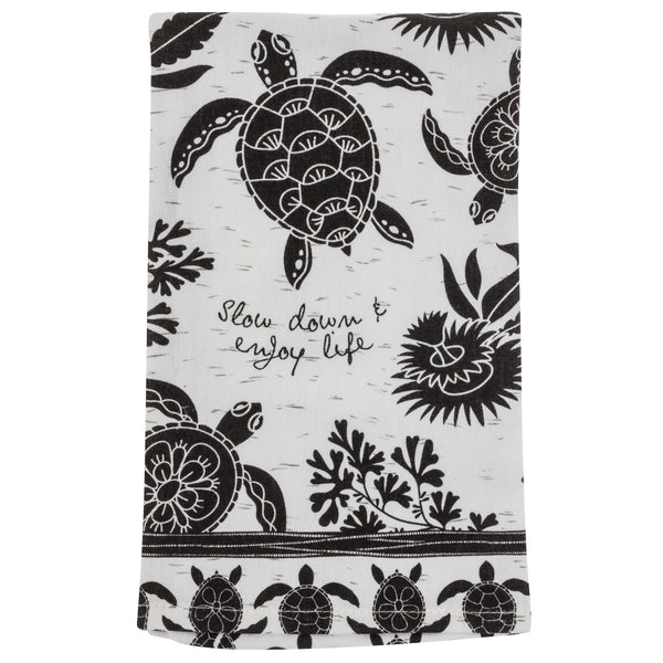 Sea turtle boho tea towels