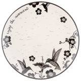 Hummingbird boho appetizer plate