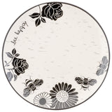 Bee boho appetizer plate