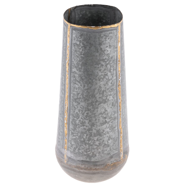 Galvanized Vase