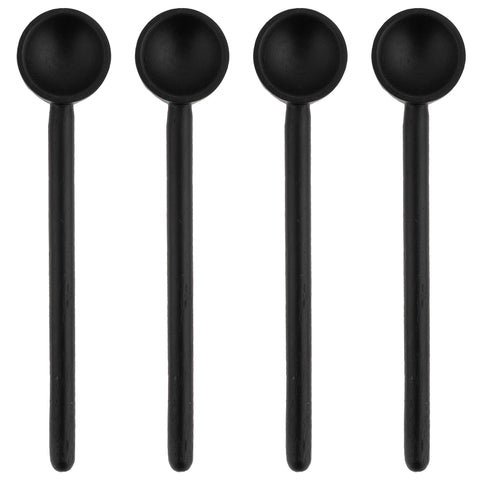 Small black wood spoon sets