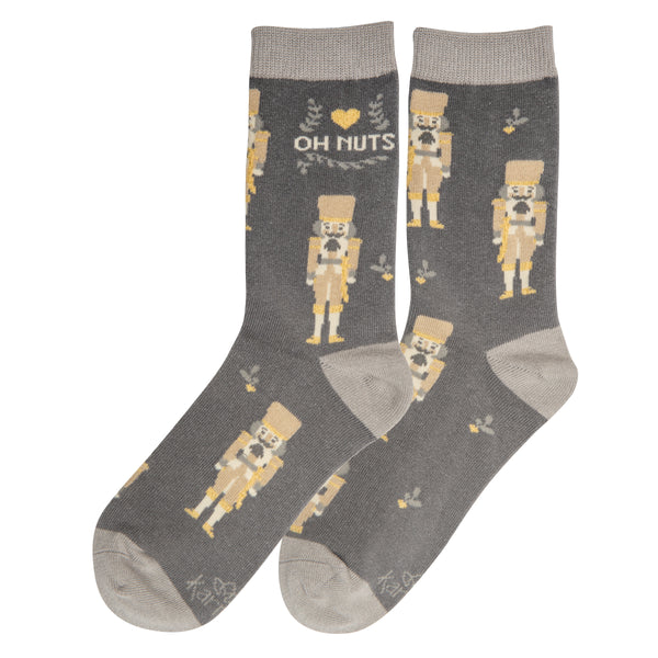 Oh Nuts Holiday Socks