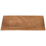 Small bali teak rectangular tray 