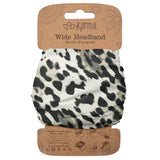 Leopard Wide Headbands Packaged View
