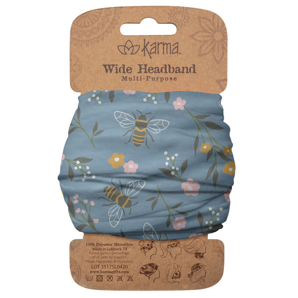 Bee Wide Headbands Packaged View