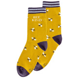 Bee kind crew socks