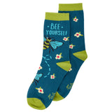 Bee yourself crew socks