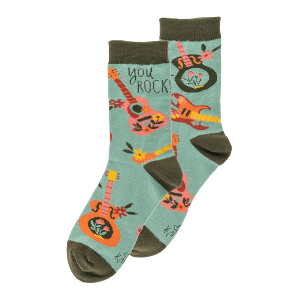 Guitar crew socks