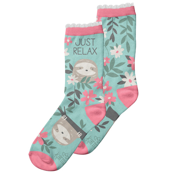 Sloth crew socks