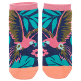 Tropical ankle socks front view