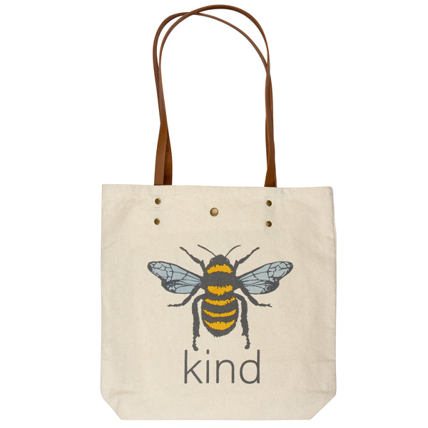 Bee cotton canvas book bags