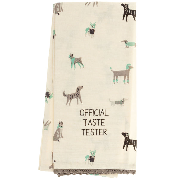 Dog Reese Tea Towel