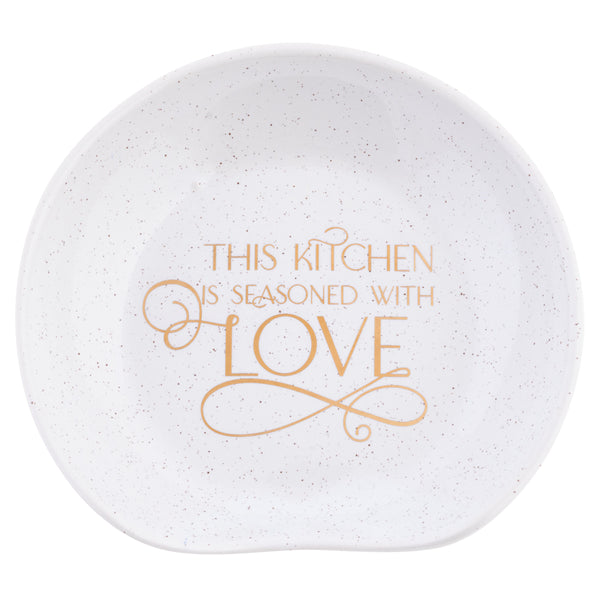 This Kitchen is Seasoned Chic Spoon Rest