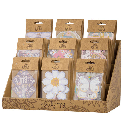 Shaped Air Fresheners Display Assortment